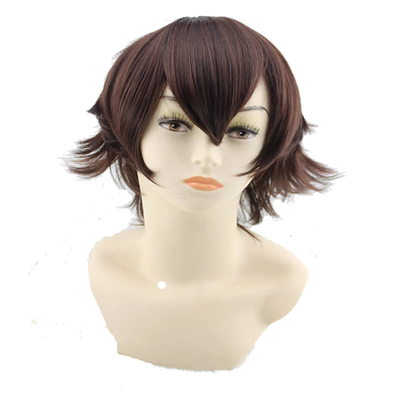 Male Wigs Synthetic Hair Wigs For Men Wig Green Short Wig Cosplay Red Pink Black White Orange Light Purple Blue Brown Straight