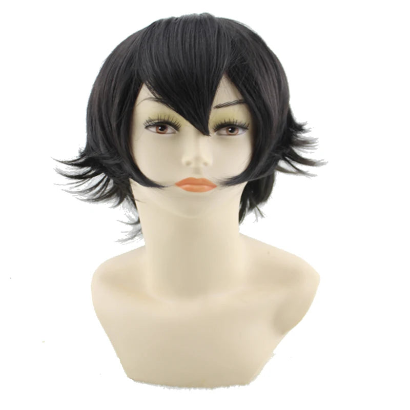 Male Wigs Synthetic Hair Wigs For Men Wig Green Short Wig Cosplay Red Pink Black White Orange Light Purple Blue Brown Straight