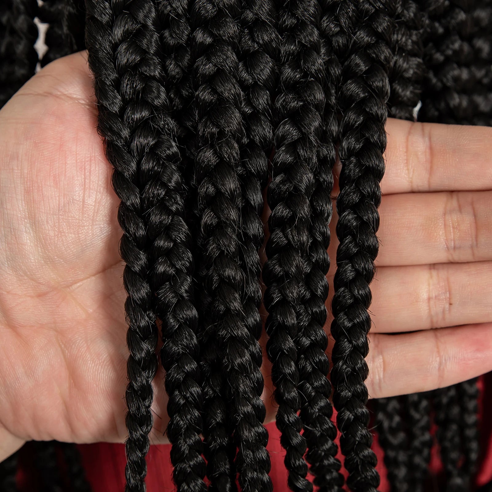 18in Cornrow Braided Wig with Wavy Ends Synthetic Full Lace Braided Lace Wig with Baby Hair Knotless Braids Wigs for Black Women
