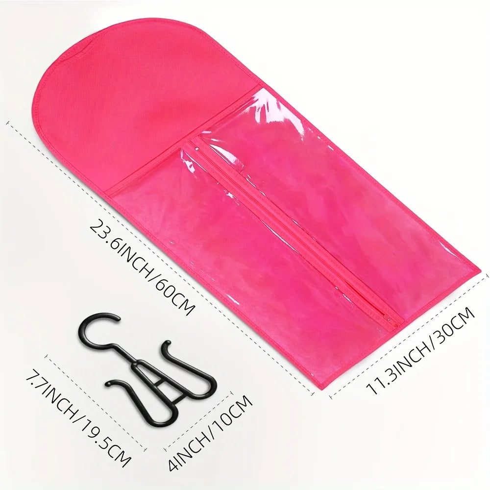 Wig storage Bags Hair Extensions Storage Bag With Hanger For lace Wigs Hair Extension Holder wig hanger With bag wig accessories