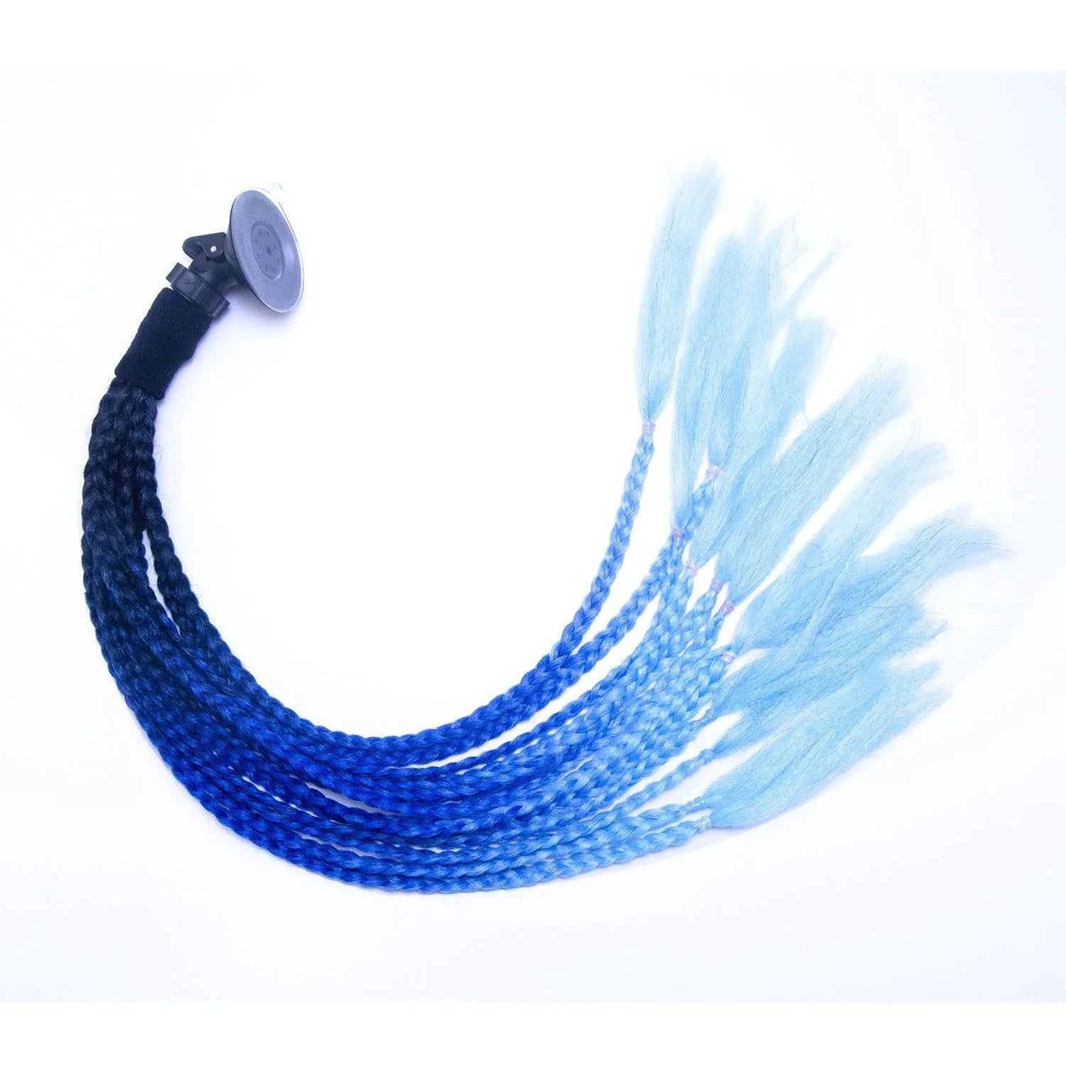 Motorcycle helmet ponytail, riding wig decoration, locomotive dreadlocks universal accessories, male and female double ponytail