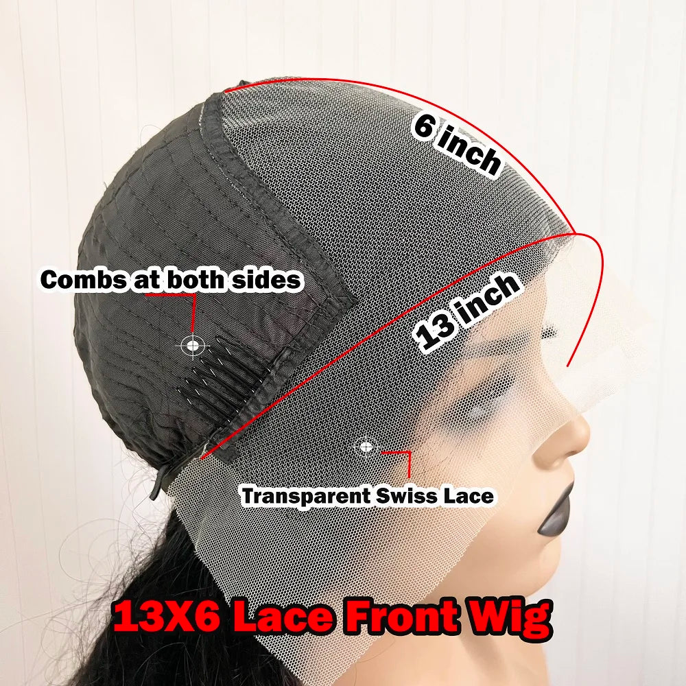 Real Human Hair Wig Short Human Hair Wigs for Black Women 200% Density Lace Front Wig 5x5 Closure Wigs Highlight Wig Human Hair