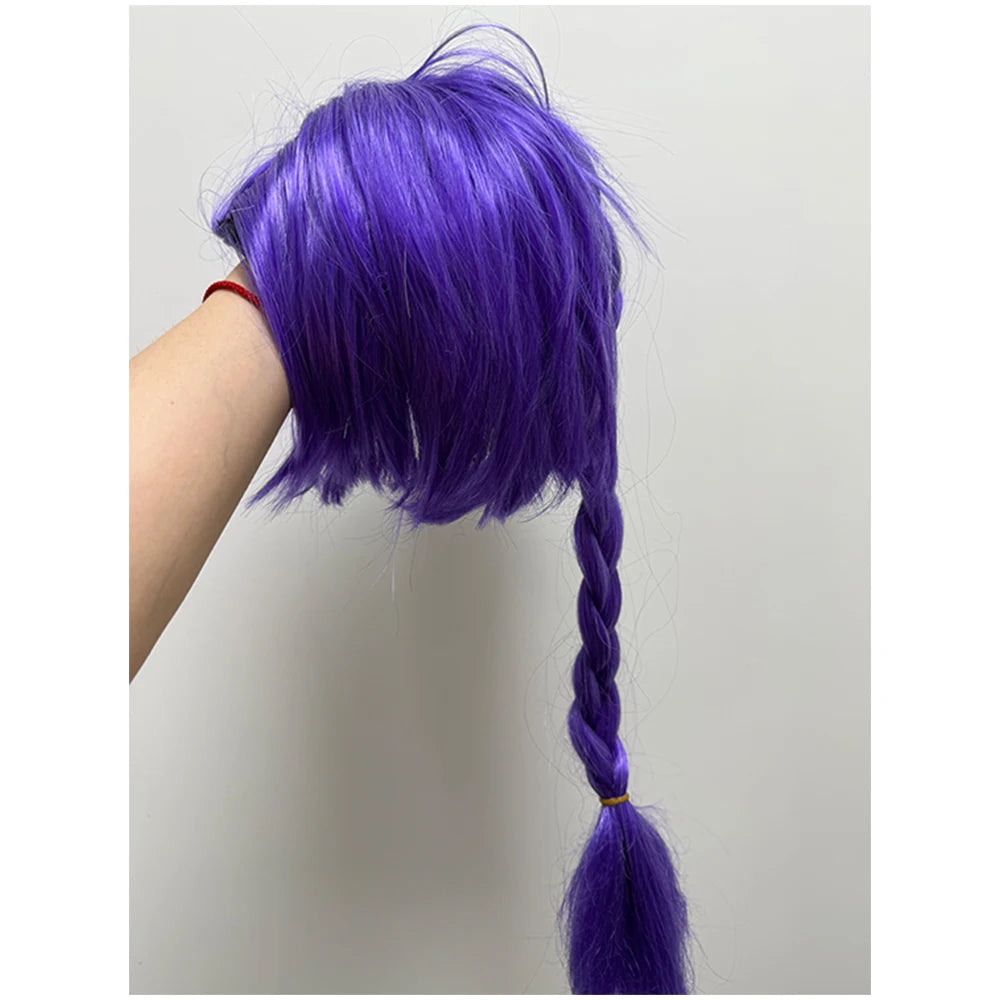 Girl Wig Girl Group Wigs Headpiece Animated Movie Costumes Accessory Headwear for Halloween Christmas Hair Outfits