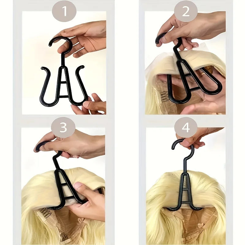 Wig storage Bags Hair Extensions Storage Bag With Hanger For lace Wigs Hair Extension Holder wig hanger With bag wig accessories