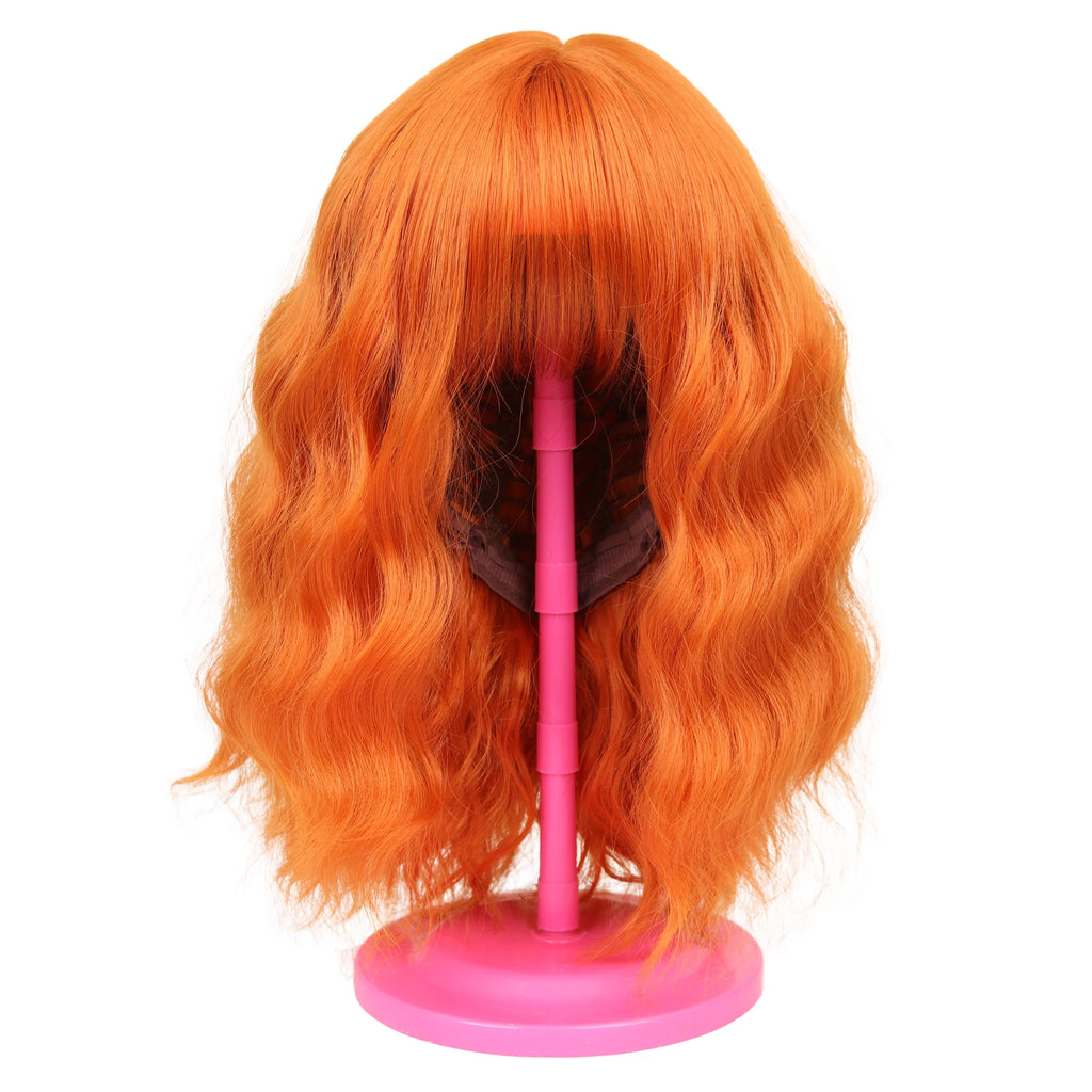 Wig Stand, Portable Wig Holder Wig Head Stand for All Wigs Travel Wig Hair Stylist Gifts for Women