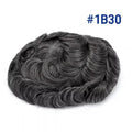 Men Wig Natural Human Hair Toupee Mono Male Wig  Durable Male Hair Prosthesis Toupee Men 6" Hair Replacement System For Men