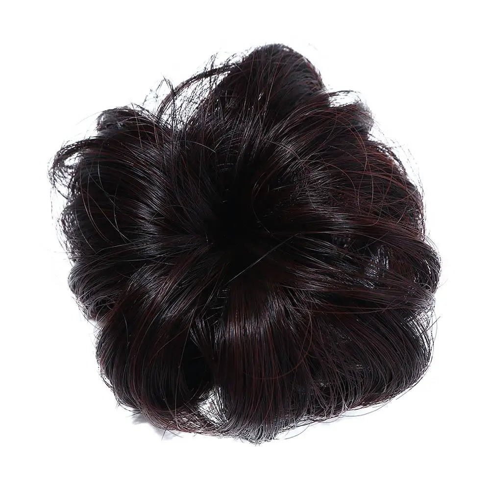 Children Toddler Cute Female Synthetic  Headwear Short Curl Chignon Baby Hair Wig The Tide Girl Wig Ball Head Hairpin
