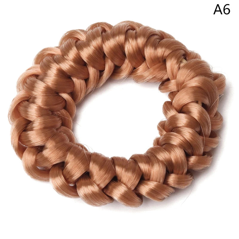 Wig Ponytail Headband Elastic Weaving Braid Hair Loops Rubber Band Hairstyling Fixator Styling Tools Hair Accessories