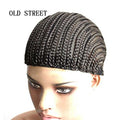 1PCS Black Super Elastic Cornrow Wig Cap for Weave Crochet Braided Hair Top Selling Weaving Braid Wig Net for Making Wigs
