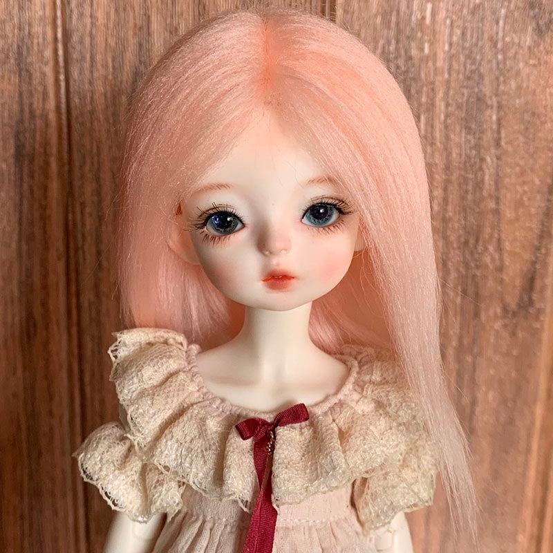Bjd Doll's Wig Simulated Wool Hair Fit To 1/8 1/12,1/6 Bjd Doll Ob11 Doll Change Makeup Accessories Diy Dress Up Accessories