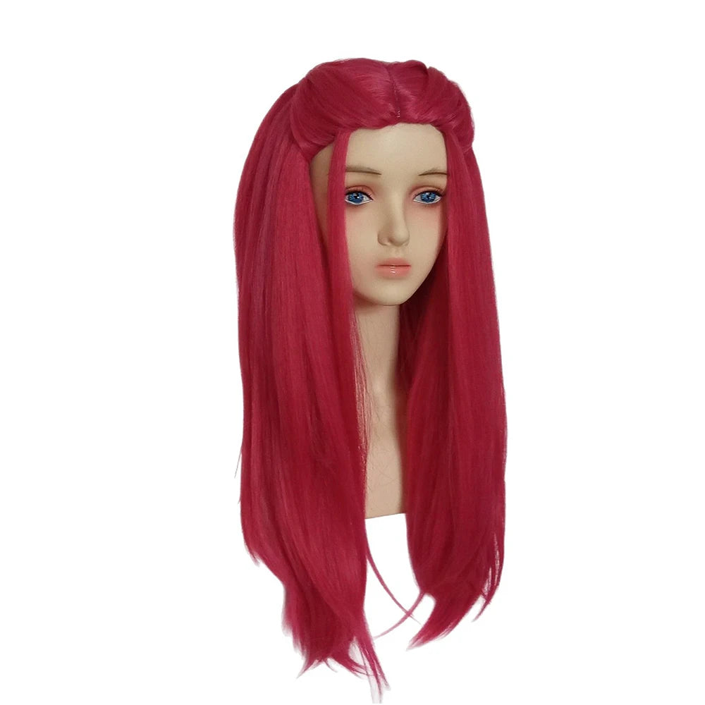 Girl Wig Girl Group Wigs Headpiece Animated Movie Costumes Accessory Headwear for Halloween Christmas Hair Outfits