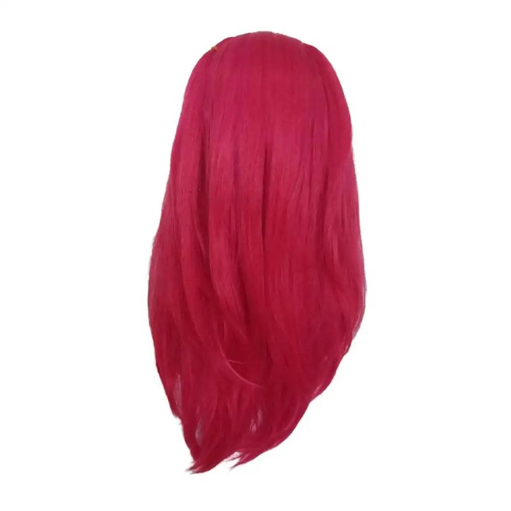 NEW Cosplay Purple/Pink Long Braid With Side Ponytail Integrated Tiger Mouth Clamp Children's Wig Halloween Costume Party Anime