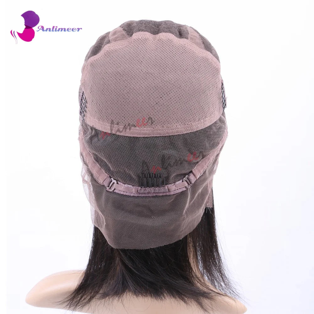 Real Human Hair Wig Short Human Hair Wigs for Black Women 200% Density Lace Front Wig 5x5 Closure Wigs Highlight Wig Human Hair