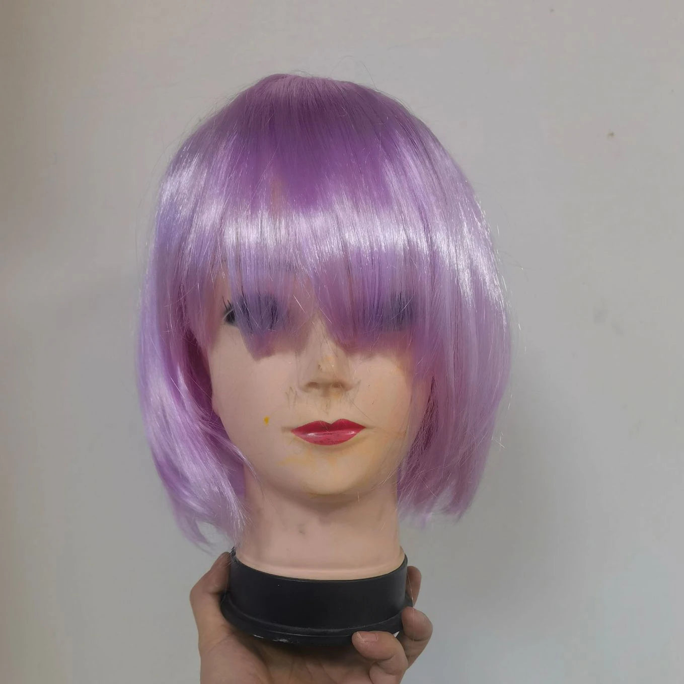 Bob Wig Pretty Women Short Bob Wigs Natural Fashion Halloween Cosplay Anime Wigs Cute Colored Synthetic Daily Party Xmas Wig
