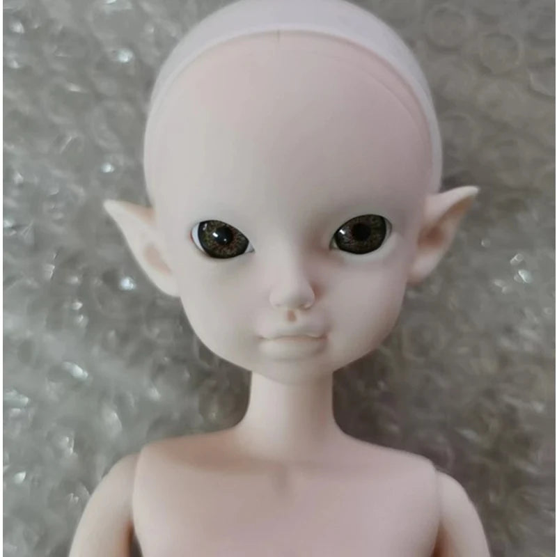 Bjd Doll's Wig Simulated Wool Hair Fit To 1/8 1/12,1/6 Bjd Doll Ob11 Doll Change Makeup Accessories Diy Dress Up Accessories