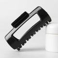 Silicone Flexible Hair Claw Clips, Nonslip Large Bendable Claw Clip | Soft Hair Grip Hairclips for Thin and Thick