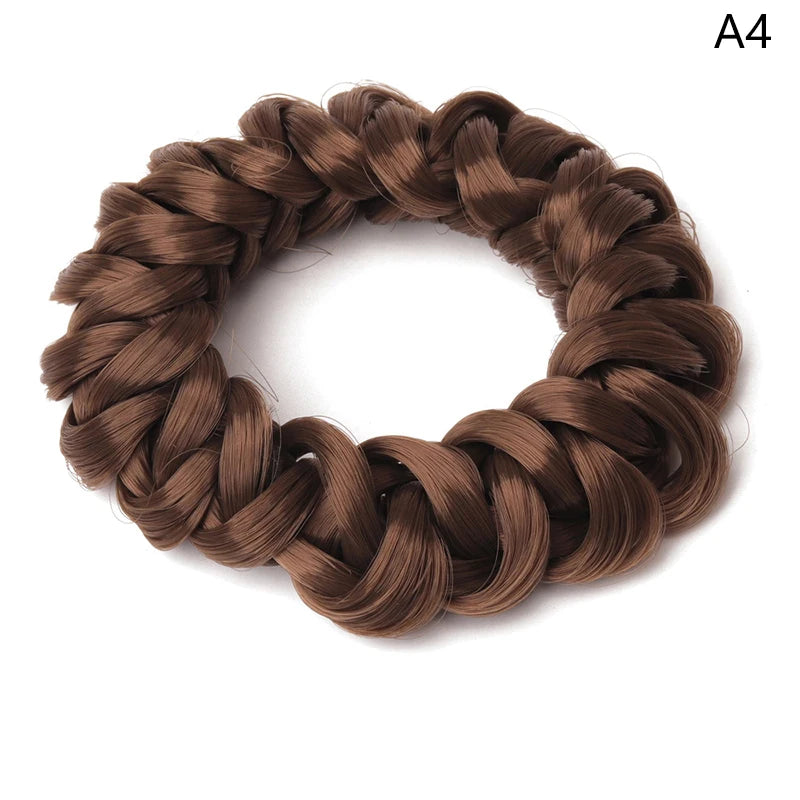 Wig Ponytail Headband Elastic Weaving Braid Hair Loops Rubber Band Hairstyling Fixator Styling Tools Hair Accessories