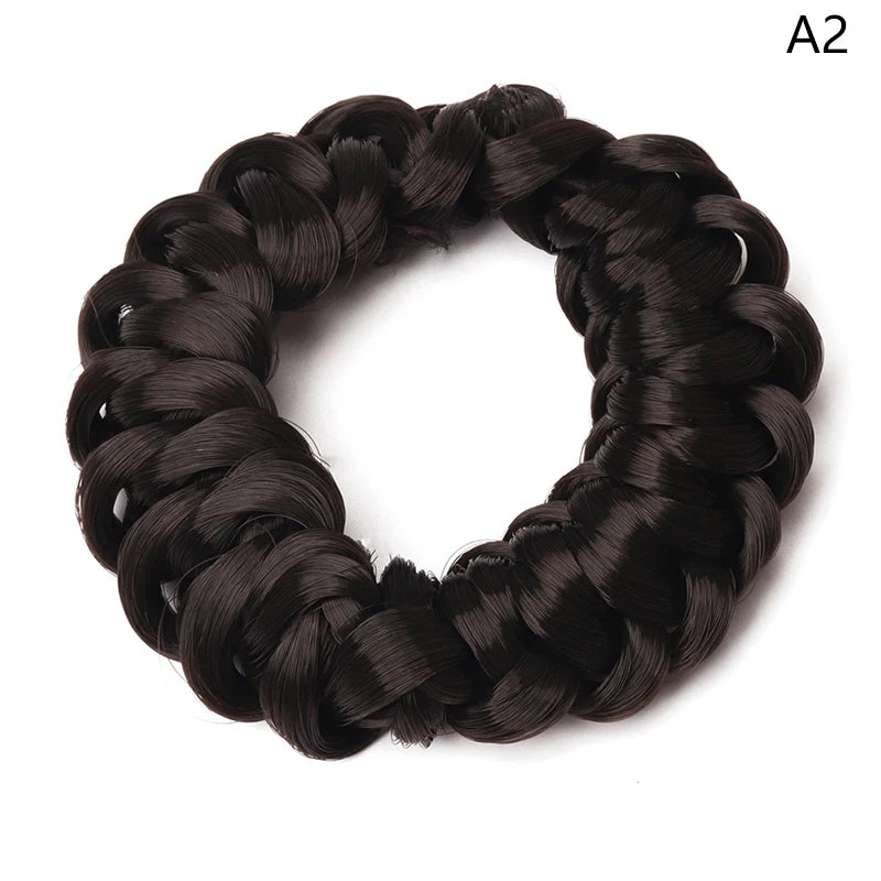Wig Ponytail Headband Elastic Weaving Braid Hair Loops Rubber Band Hairstyling Fixator Styling Tools Hair Accessories