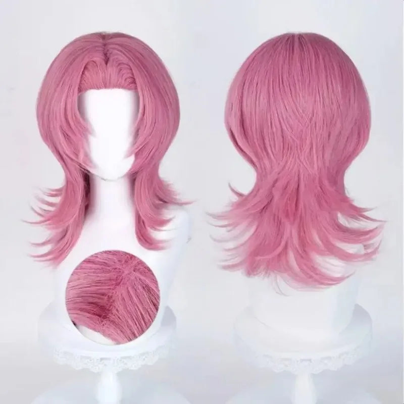 Saja Boys Jinu Baby Abby Mystery Romance Cosplay Wig For Kpop Idol Men Cosplay Anime Wig Heat Resistant Synthetic Hair Halloween