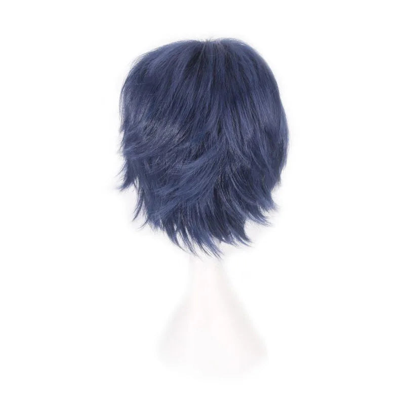 Male Wigs Synthetic Hair Wigs For Men Wig Green Short Wig Cosplay Red Pink Black White Orange Light Purple Blue Brown Straight