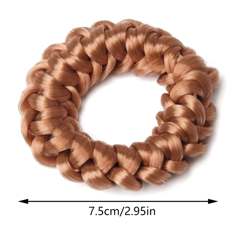 Wig Ponytail Headband Elastic Weaving Braid Hair Loops Rubber Band Hairstyling Fixator Styling Tools Hair Accessories