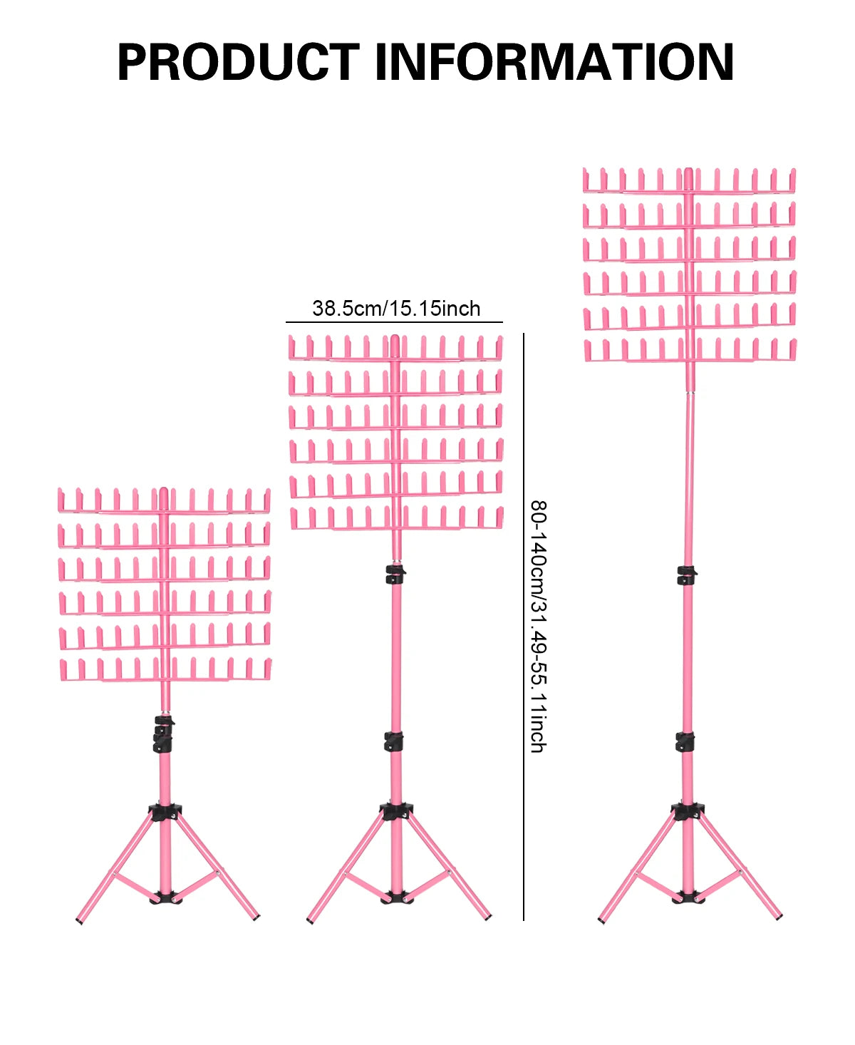 Wig Weaving Rack Set  Adjustable Tripod Base Salon Station Tool for Braiding, Dreadlocks & Hair Extensions Styling Rack