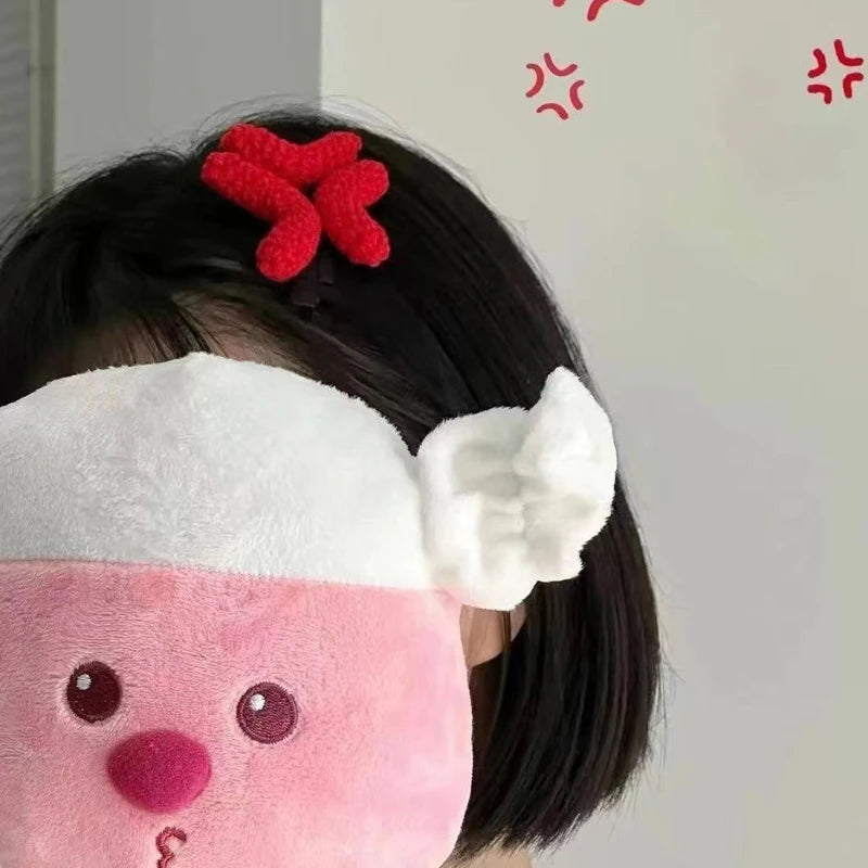 1pc New Angry Hair Clip Novelty Duckbill Clip Crochet Yarn Headband Side Clip