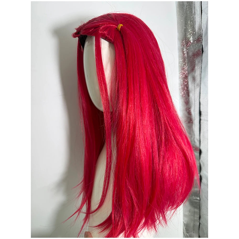 Girl Wig Girl Group Wigs Headpiece Animated Movie Costumes Accessory Headwear for Halloween Christmas Hair Outfits