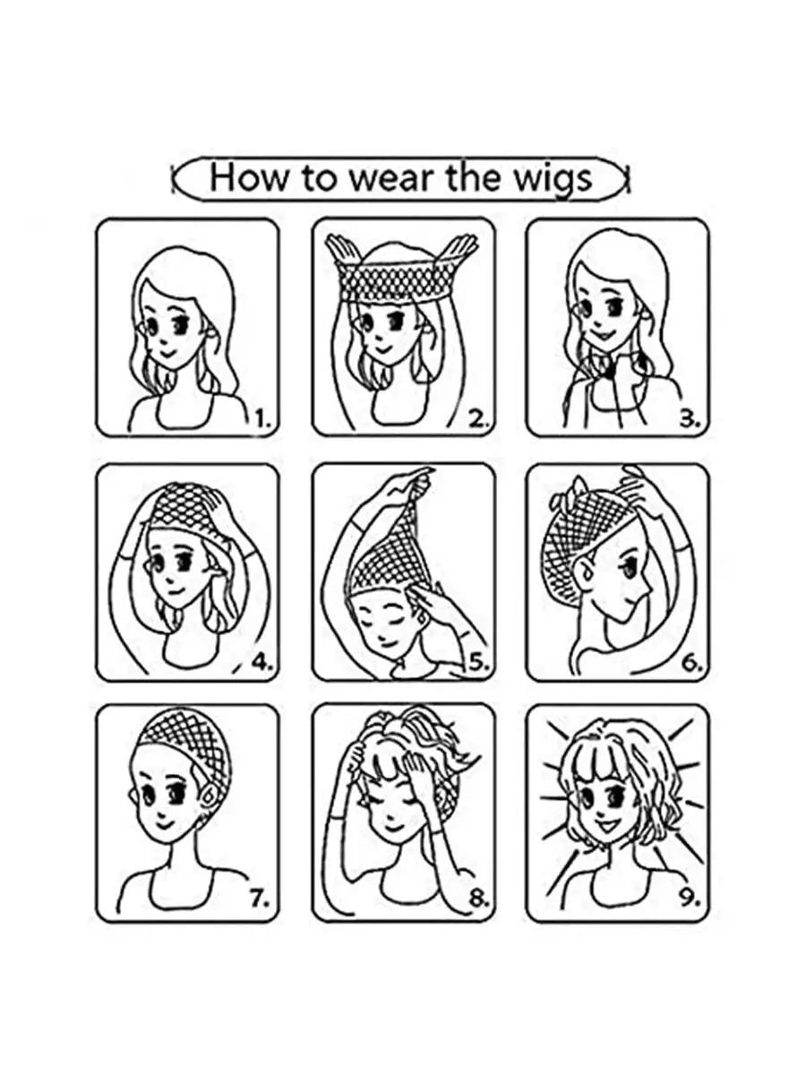 1 Unisex wig men's 80s costume Fancy Party accessory Cosplay wig