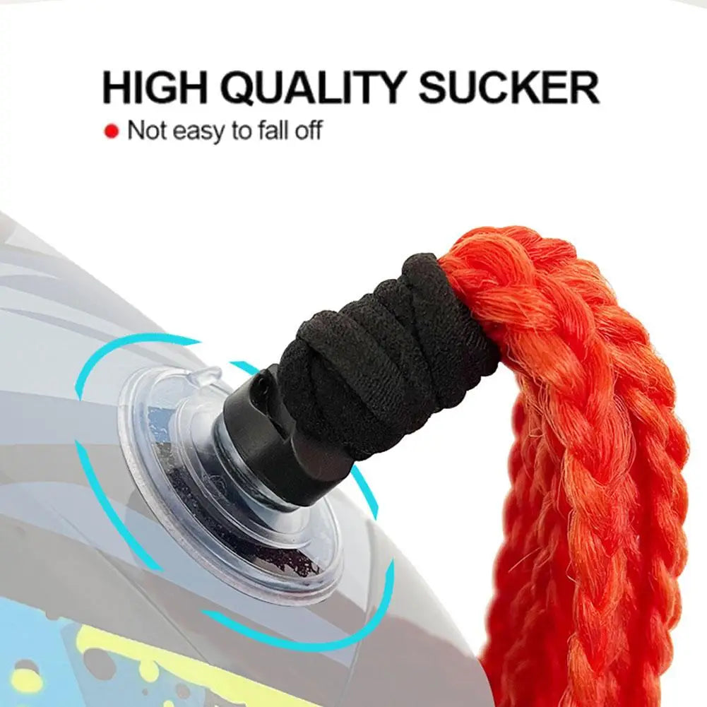 1PC Motorcycle Riding Helmet Decoration Braid Ponytail Motorbike Riding Helmet Pigtails Braids For Women Men Children