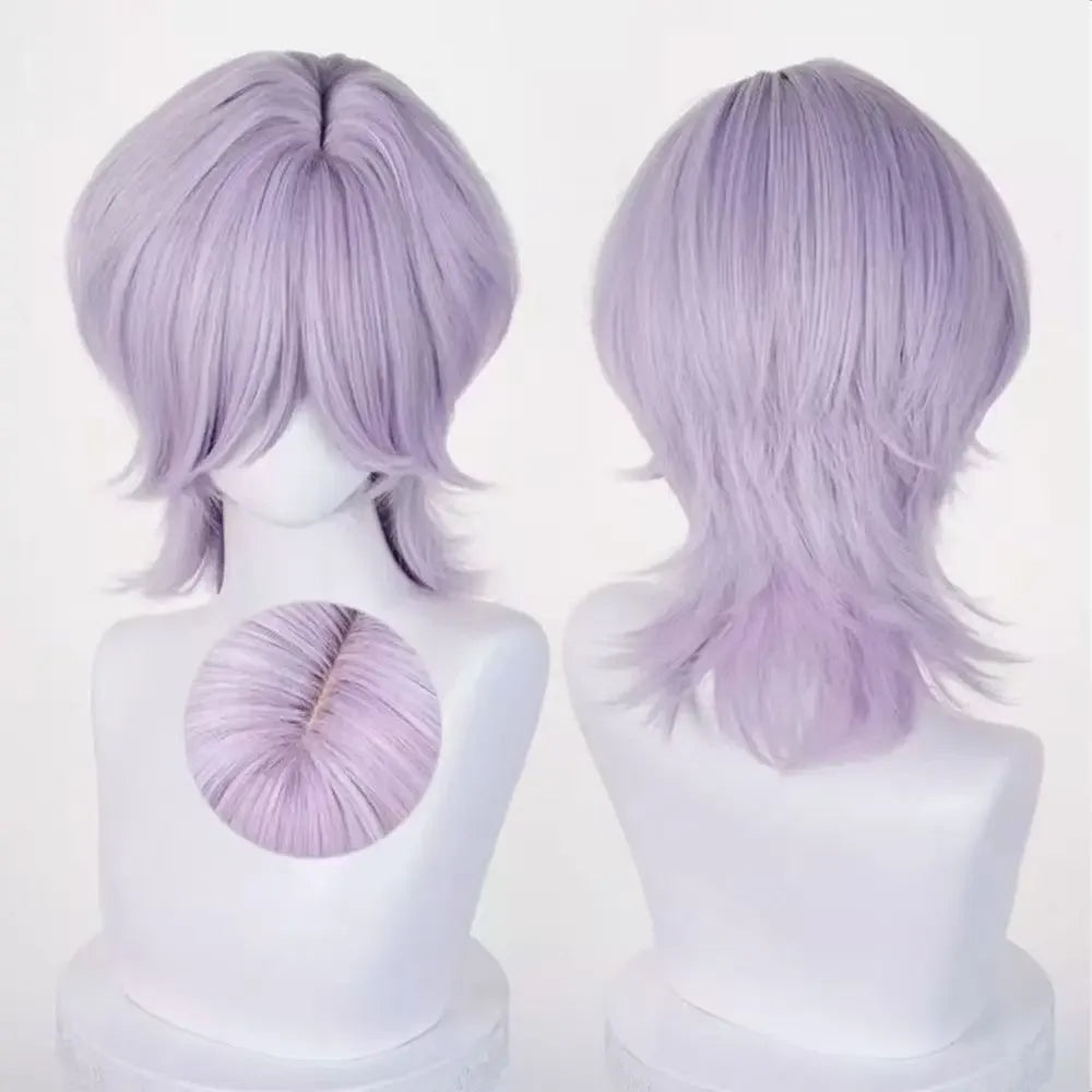 Saja Boys Jinu Baby Abby Mystery Romance Cosplay Wig For Kpop Idol Men Cosplay Anime Wig Heat Resistant Synthetic Hair Halloween