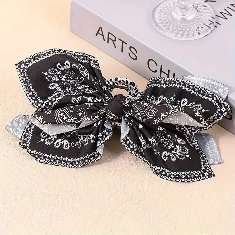 1pc new double-sided cashew flower love grabbing clip butterfly knot hair clip summer vacation shark clip fashion