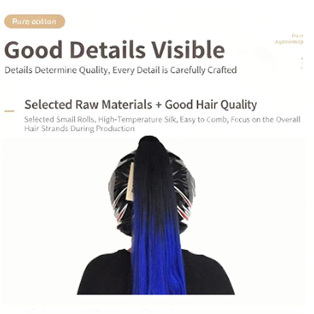 Helmet Braided Helmet Decorative Ponytail Cool Helmet Dirty Braid Motorcycle Motorcycle Electric Car Gradient Braid