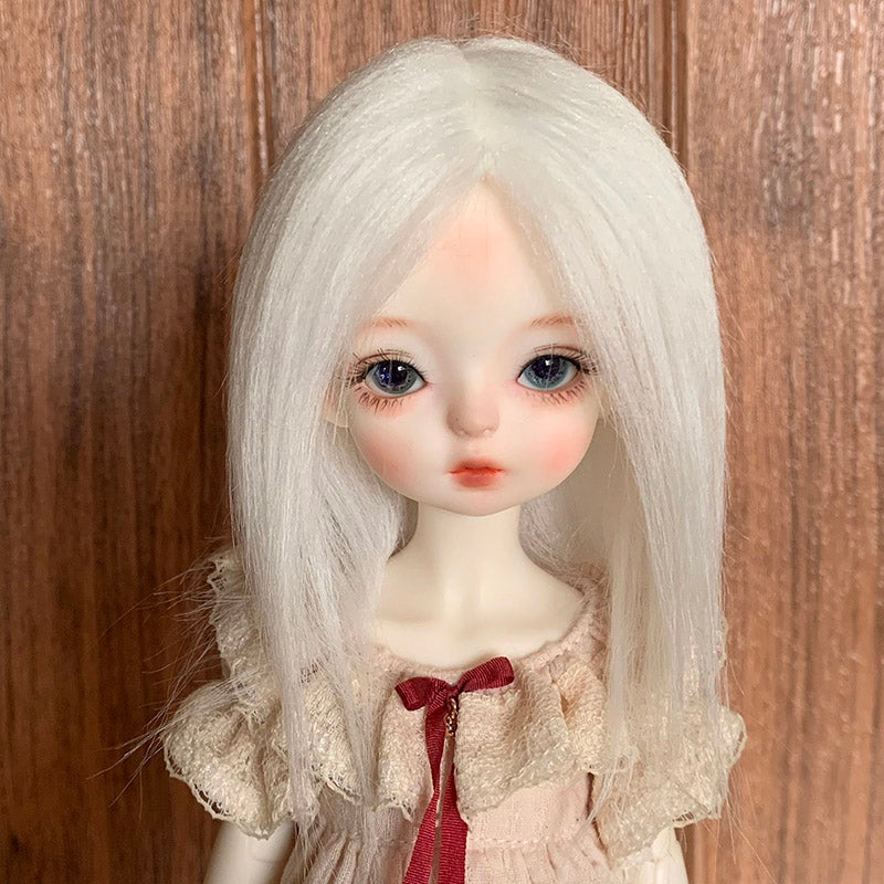 Bjd Doll's Wig Simulated Wool Hair Fit To 1/8 1/12,1/6 Bjd Doll Ob11 Doll Change Makeup Accessories Diy Dress Up Accessories