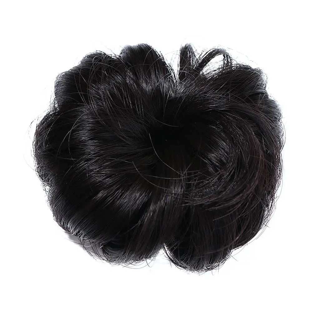 Children Toddler Cute Female Synthetic  Headwear Short Curl Chignon Baby Hair Wig The Tide Girl Wig Ball Head Hairpin
