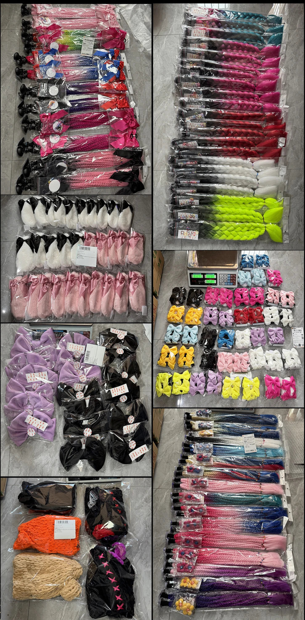 2pcs/pair New Motorcycle Helmet Braids Woman Braids Wig For Motorbike Helmets 164 colors Twist Dual Pigtail Ponytail With Sucker