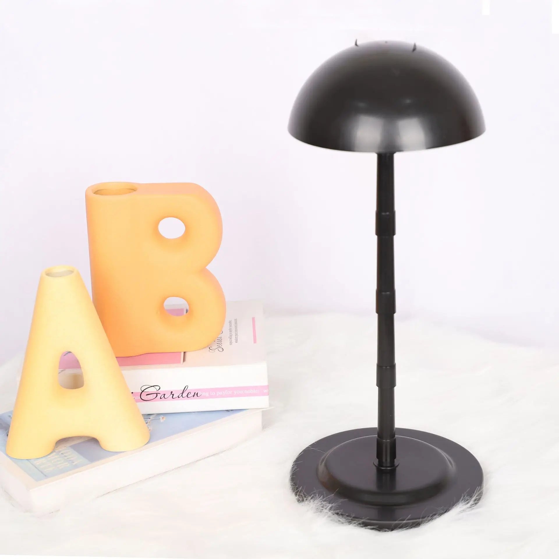 Wig Stand, Portable Wig Holder Wig Head Stand for All Wigs Travel Wig Hair Stylist Gifts for Women