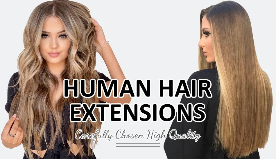 Straight Human Hair Wigs for Women Full PU Toupee 100% Real Human Hair Blonde Human Hair Replacement System Unit Natural Brown