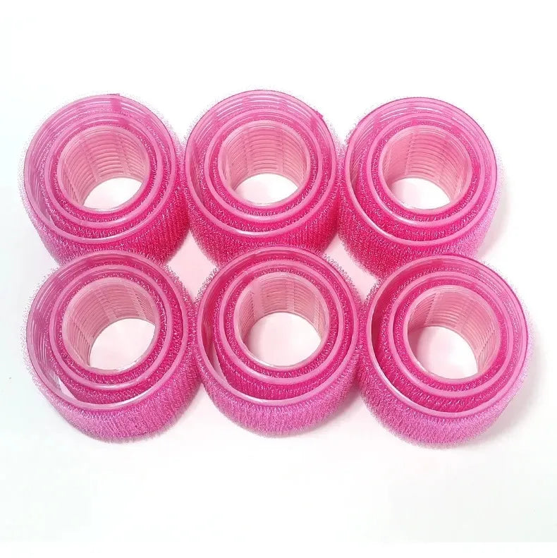 28pcs/Set Hair Roller Sets 18pcs Plastic Self Grip Hair Curlers 3 Sizes Hair Rollers 10pcs Metal Clips DIY Hairdressing Tools