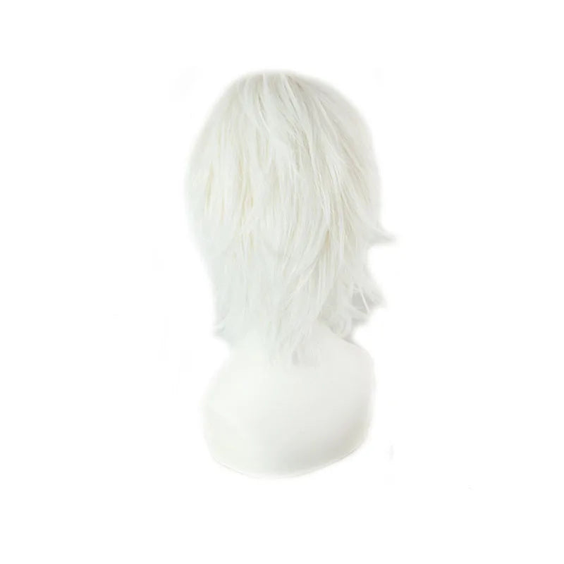 Male Wigs Synthetic Hair Wigs For Men Wig Green Short Wig Cosplay Red Pink Black White Orange Light Purple Blue Brown Straight