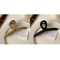 2/4Pcs Women Hair Claw Clip Cross Matte Hairpin Fashion Hairgrips Large Hair Claw Crab Clips Girls Korean Hair Accessories