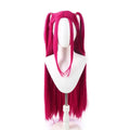 NEW Cosplay Purple/Pink Long Braid With Side Ponytail Integrated Tiger Mouth Clamp Children's Wig Halloween Costume Party Anime