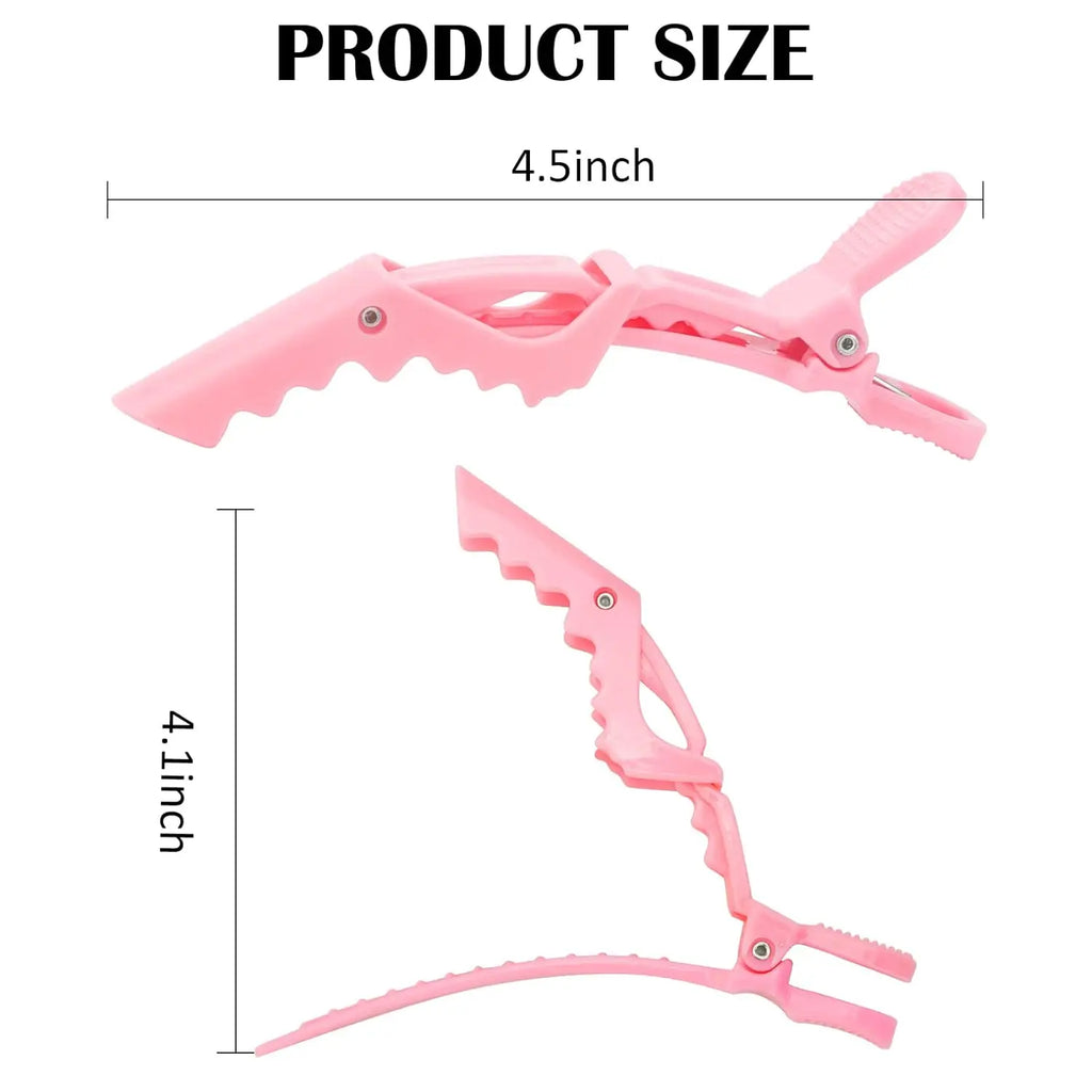 12Pcs Hair Clips for Styling Sectioning,Wide Teeth Design Professional Salon Alligator Hair Clips for positioning, perming