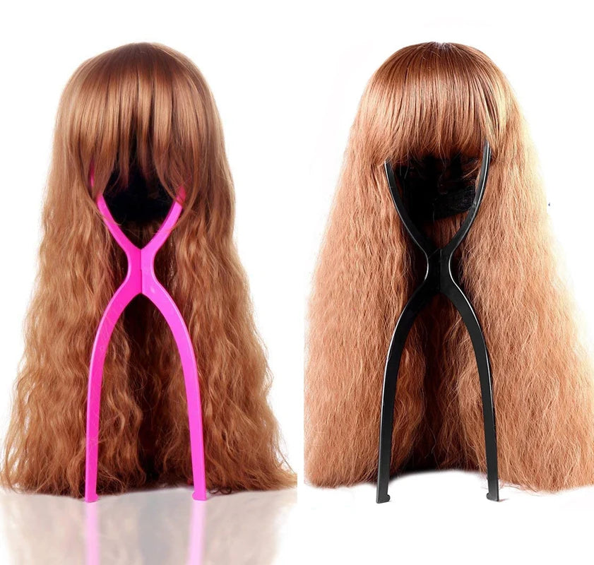 Wig Stand for All Wigs And Wig Storage Bags Adjustable Wig Bag with Drawstring Portable Travel Organizer for keep from Dirt Dust